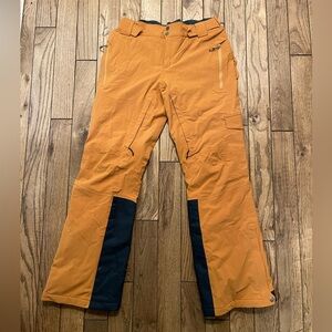Columbia Titanium Omni-Heat Ski/Snow Pants - Women's L (31 Inseam) - Orange